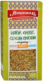 Гарнир Националь булгур кунжут и семена конопли, 250 г