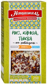 Гарнир Националь рис, киноа, тыква 250г