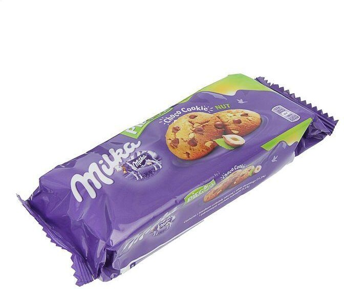 Печенье Milka Choco Cookie Nut c орехом, 135 гр., флоу-пак