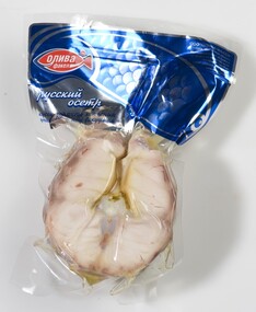 Русский осетр ОЛИВА ФАКЕЛ горячего копчения, 1кг X 1 кг