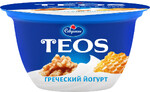 Йогурт «Савушкин» Греческий Teos грецкий орех и мед 2%, 140 г