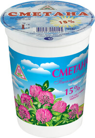 БЗМЖ Сметана Пискаревская 15% 450г