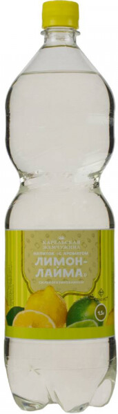 Напиток сильногазированный Карельская жемчужина Лимон-лайм, 1.50л
