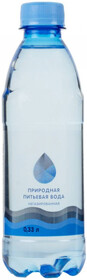 Вода Карельская жемчужина минеральная природная питьевая столовая газированная, 0.33л