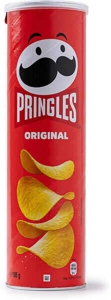 Чипсы картофельные Pringles оригинальные 185г, Польша