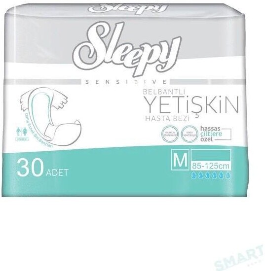 Подгузники для взрослых Sleepy Natural М №5 30 шт., флоу-пак