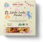 Макаронные изделия Dalla Costa Little Lady Pasta Маленькая леди фигурные без добавления яиц с томатами 250 гр., картон