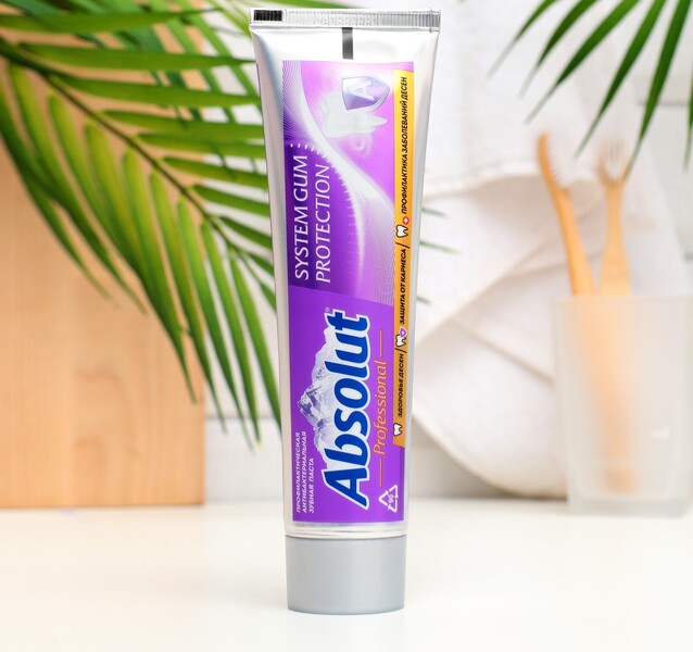 Зубная паста ABSOLUT Professional system gum protection антибактериальная, 110 г