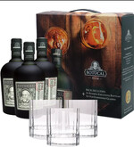 Ром Botucal Reserva Exclusiva (gift box with 3 bottles & 3 glasses) 0.7 л