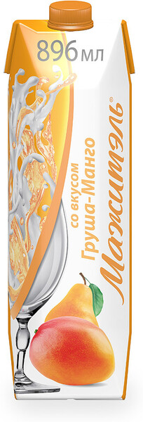 Коктейль молочный Мажитель Neo груша-манго 950мл Россия, БЗМЖ