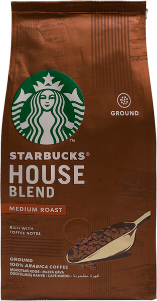 Кофе Starbucks House Blend молотый 200 г
