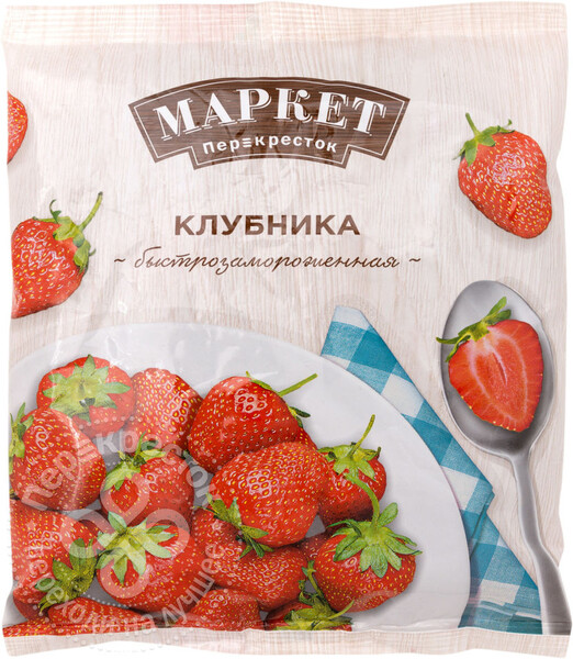 Клубника Маркет Перекресток быстрозамороженная 400г