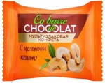 Конфеты Cobarde el Chocolate мультизлаковые с белой глазурью и цельным кешью,1 кг., флоу-пак, 1 кг., картон