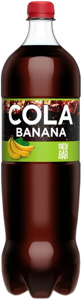 Напиток газированный Fresh Bar Cola Banana, 1,5 л