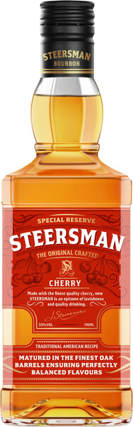 Коктейль Висковый напиток Steersman cherry, 700мл