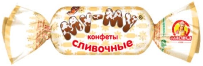 Конфеты Славянка Му-Му мягкий ирис с начинкой, 1.00кг