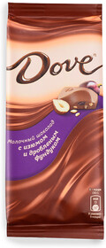 Шоколад Dove молочный фундук изюм 90г