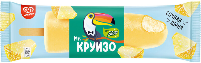 Эскимо Mr.Круизо Сочная дыня Ekzo 65г БЗМЖ