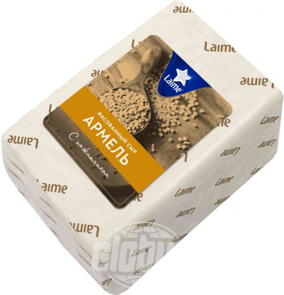 Сыр полутвердый Армель Laime с пажитником 50%, 1 кг