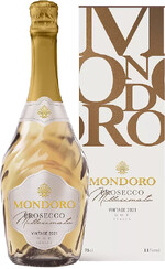 Игристое вино Mondoro Prosecco DOC Millesimato Campari (gift box) 2021 0.75 л