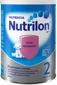 Смесь сухая молочная Nutrilon ГА 2 с 6 мес., 800 г