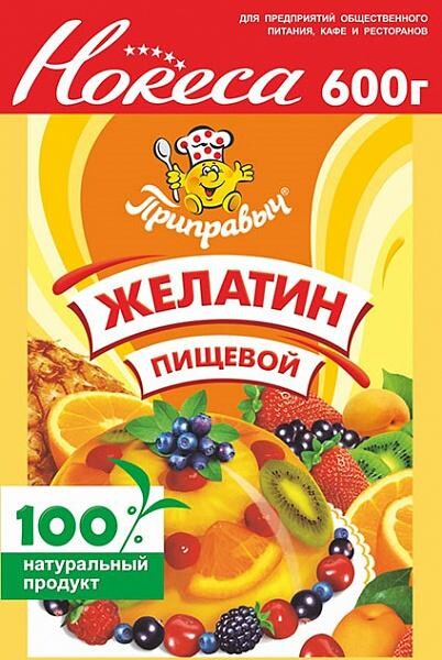 Желатин пищевой Приправыч, 600 гр., бумажная упаковка