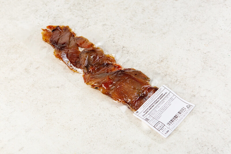 Слайсы из кеты вяленые, 60 г