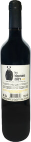 Вино Les Blousons Noirs сортовое ординарное красное сухое, 750мл