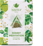 Чай травяной Niktea Лесная Медитация пакетированный 30г, Россия