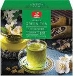 Чай зеленый О'КЕЙ с ароматом жасмина, 100 пак