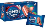 Кондитерское изделие «Яшкино» Tondi choco Pie клубничное, 180 г