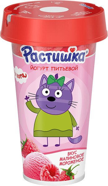 Йогурт питьевой обогащенный Растишка 