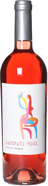 Вино розовое сухое Серия Премиум саперави розе 0.75л