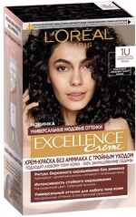 Крем-краска для волос L'Oreal Paris без аммиака Excellence Crème Универсальные Нюдовые Оттенки оттенок 1U универсальный черный