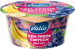 Йогурт Valio Clean label Сен-Тропе смусси черника банан семена чиа 2.6% 140 г