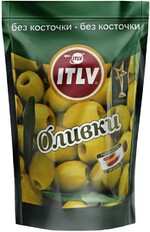 Оливки ITLV без косточки 195 г