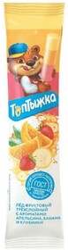 Фруктовый лед «Топтыжка» апельсин банан клубника 3,5%, 50 г