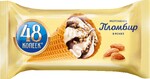 Мороженое пломбир гигант , 48 копеек, 200 гр., флоу-пак