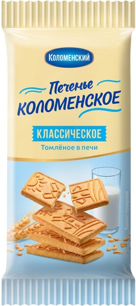 Печенье сахарное «Коломенский» Классическое, 30 г