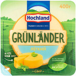 Сыр Grunlander Легкий 35% 400г