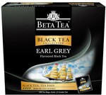 Чай черный BETA TEA Бергамот в пакетиках, 100х1,5 г