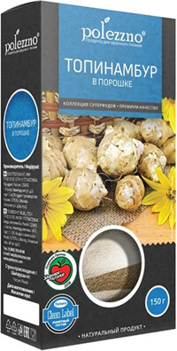 Порошок топинамбура Polezzno, 150 г