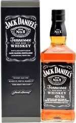 Виски «Jack Daniels» в подарочной упаковке, 0.7 л