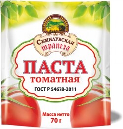 Томатная паста Семилукская трапеза