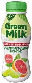 Напиток Green Milk Грейпфрут лайм базилик соевый ферментированный 250 мл., ПЭТ
