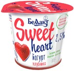 Йогурт Беллакт Клубника 2,5% 150 гр., стакан
