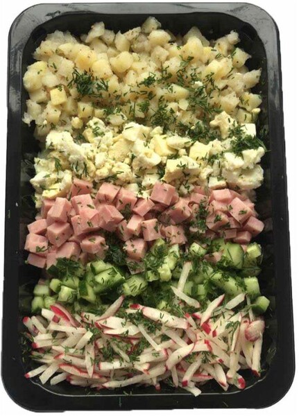 Салат АШАН Окрошка, вес