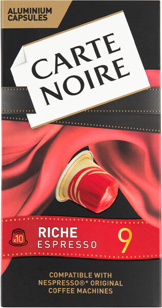 Кофе в капсулах Carte Noire Riche Espresso-9 10шт