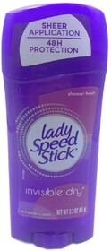 Дезодорант Lady Speed Stick 12 X 2.3 Oz. SHOWER FRESH 65 гр., ПЭТ