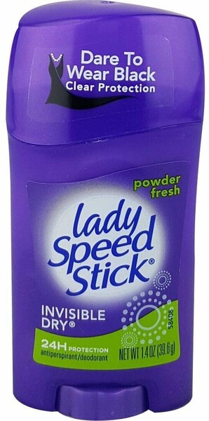 Дезодорант Lady Speed Stick Inv Dry - Power Fresh 39,6 гр., ПЭТ